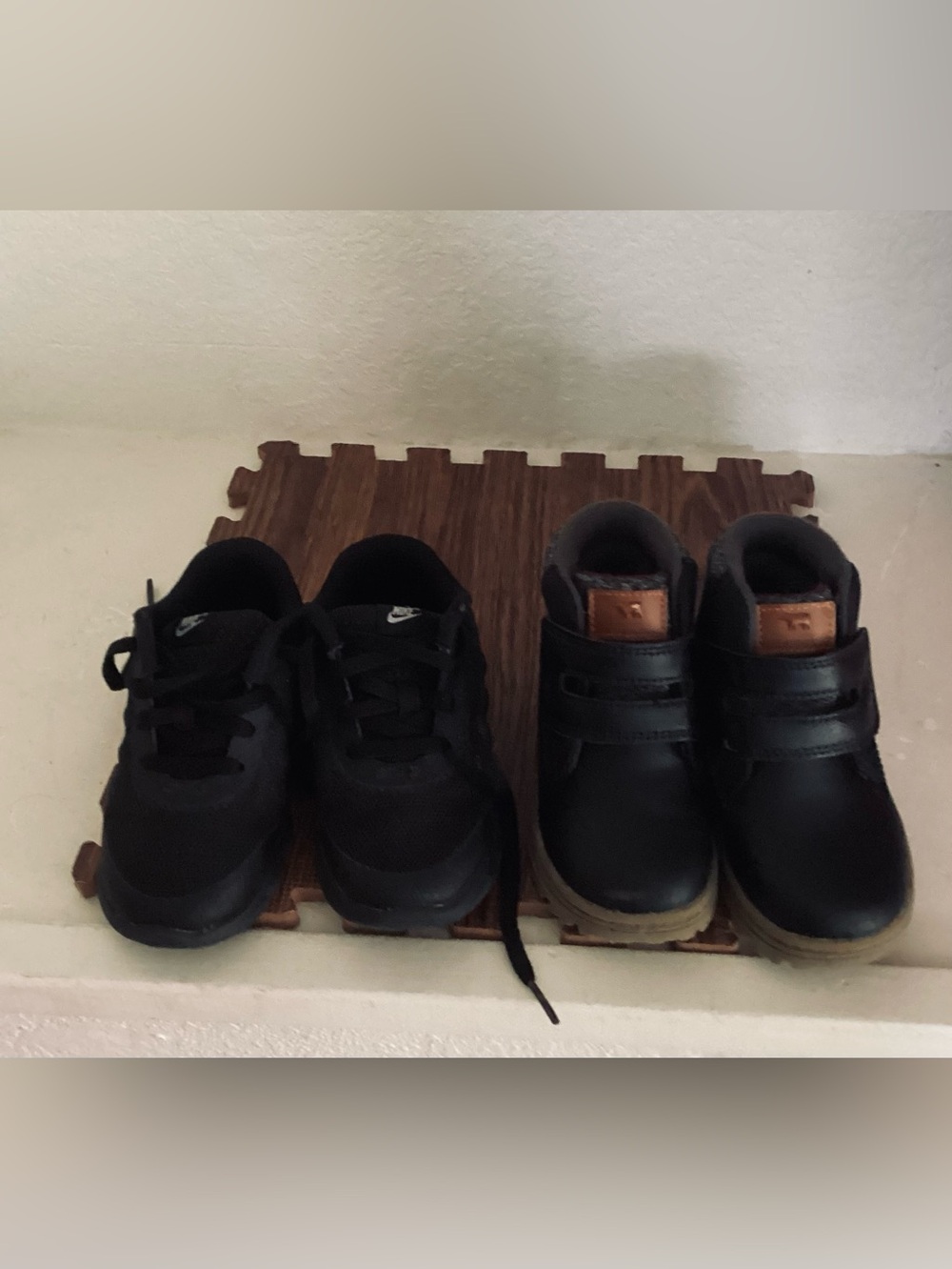 PLEASE READ DESCRIPTION 
Carters boots and Nike sneakers shoes bundle.